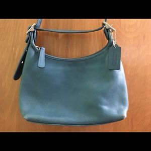 Coach classic small leather crossbody shoulder bag